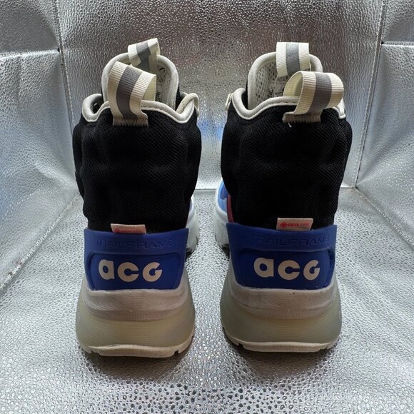 Size 6 Nike ACG Zoom Gaiadome GORE-TEX Mens Hyper Royal Black Sneaker DD2858-400 - Picture 9 of 12